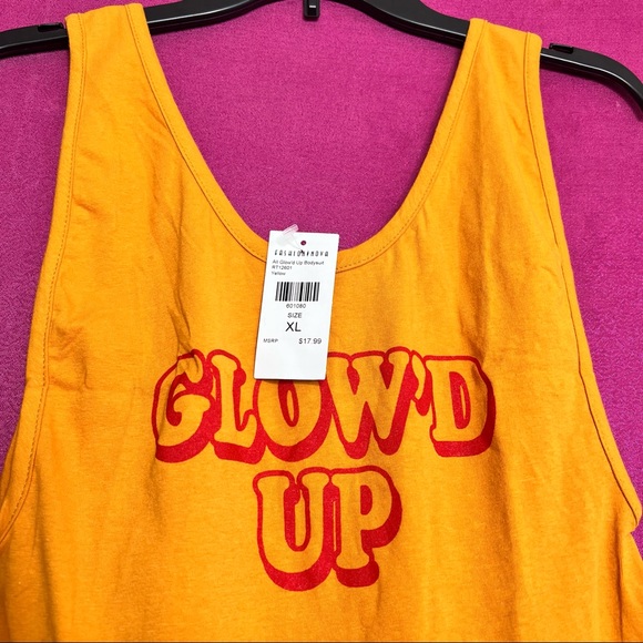 SoldFashion Nova Mustard ‘’Glow’d Up’ Bodysuit - Picture 4 of 9